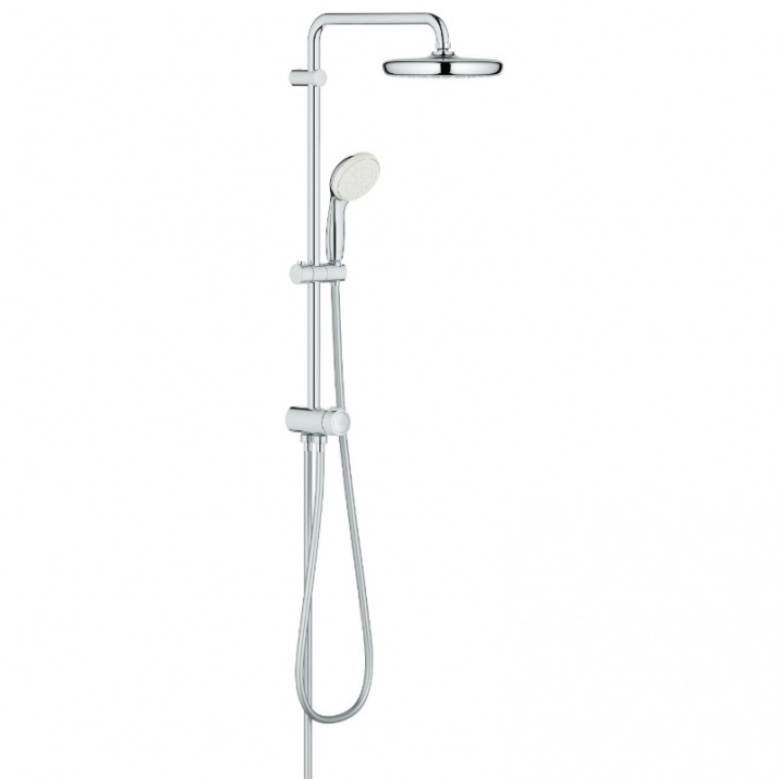 GROHE Tempesta System 210 Flex душ система с превключвател за стенен монтаж